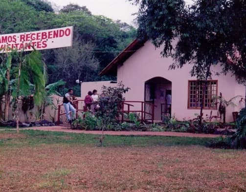 Inauguração do Parque das Aves em 7 de outubro de 1994