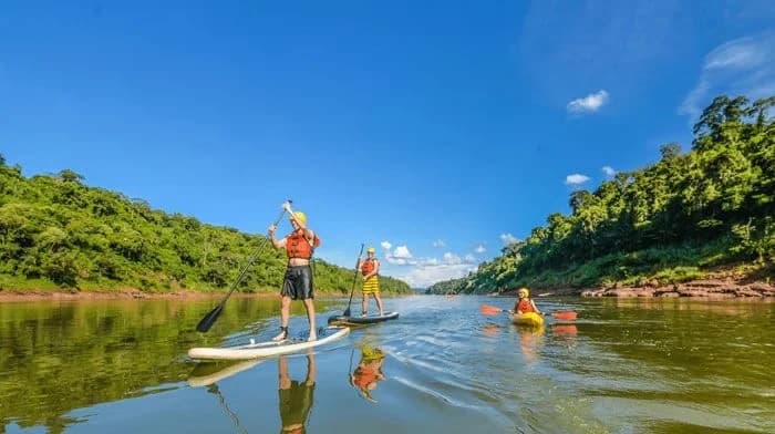 Aguaray — trilha e canoagem ecoturismo em Foz do Iguaçu