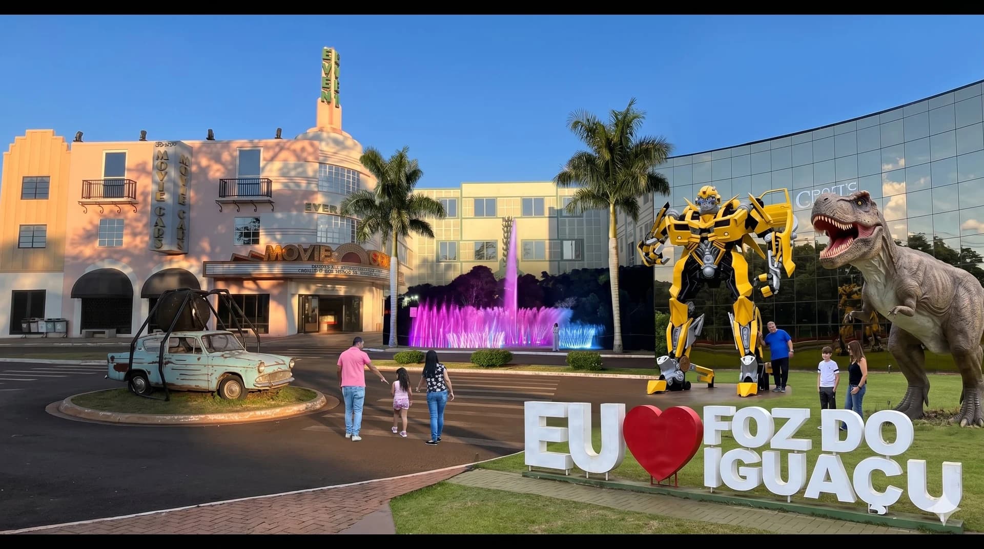 Roteiro Kids — Dreamland e Wonder Park para crianças em Foz do Iguaçu
