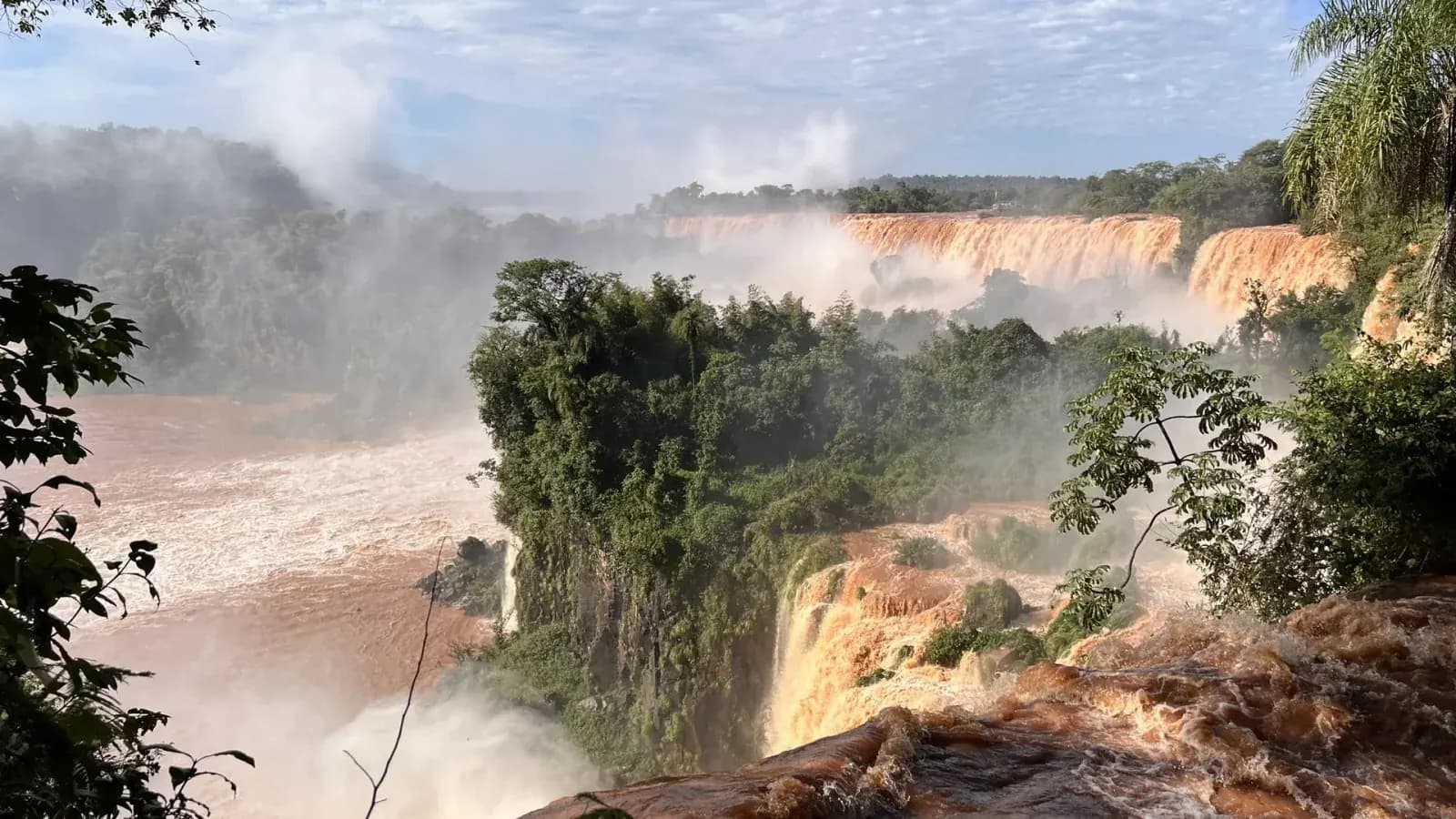 Circuito Superior Cataratas Argentinas - vista do Salto Bossetti