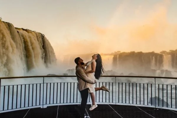 Cataratas ao nascer do sol - operação especial