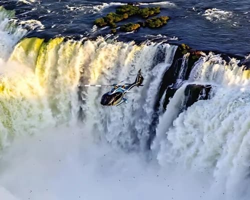 Sobrevoo das Cataratas saída lado brasileiro