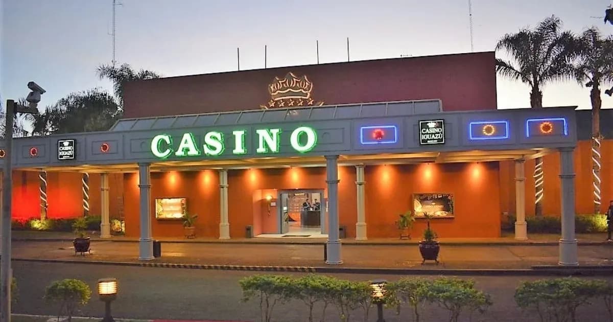 Casino de Puerto Iguazú · parada opcional do By Night Argentina · tour noturno privativo