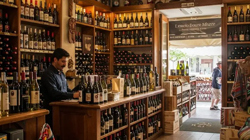 Vinoteca em Puerto Iguazú · vinhos argentinos no By Night Argentina